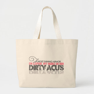Dirty ACU's Large Tote Bag