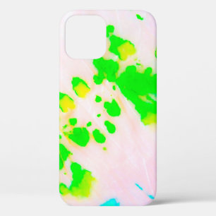 Dirty Art Graffiti. Abstract Decorative Sunny Ikat iPhone 12 Case