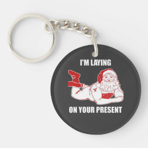 Dirty Bad Naughty Santa Key Ring