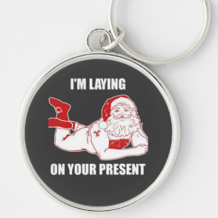 Dirty Bad Naughty Santa Key Ring
