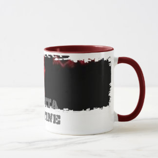 Dirty Border Ringer Mug