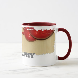 Dirty Border Ringer Mug