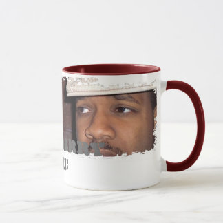 Dirty Border Ringer Mug