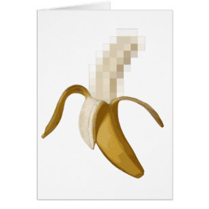 Dirty Censored Peeled Banana