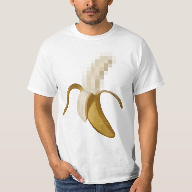 Dirty Censored Peeled Banana T-Shirt (Front)