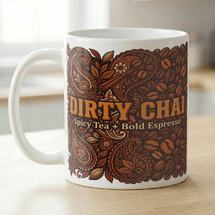 Dirty Chai Spice Simple Espresso Recipe  Coffee Mug