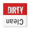 Dirty Clean Dish Washer Magnet