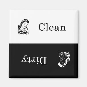 Dirty / Clean Dishwasher Magnet