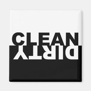 Dirty Clean Dishwasher Magnet