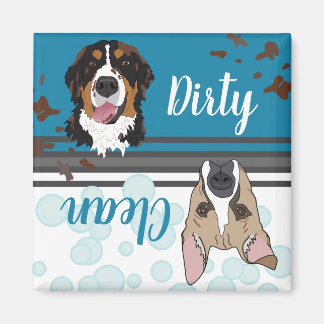 Dirty/Clean Magnet (Front)