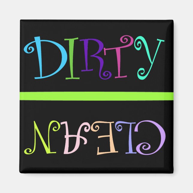 Dirty clean magnet - (Front)