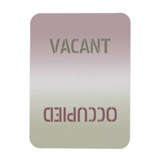Dirty Clean | Vacant Occupied Flexible Magnet