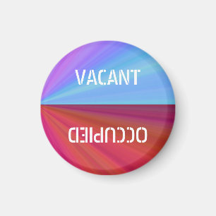 Dirty Clean Vacant Occupied Magnet