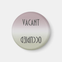 Dirty Clean | Vacant Occupied Magnet