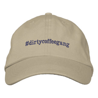 dirty coffee gang i love coffee morning joe embroi embroidered hat
