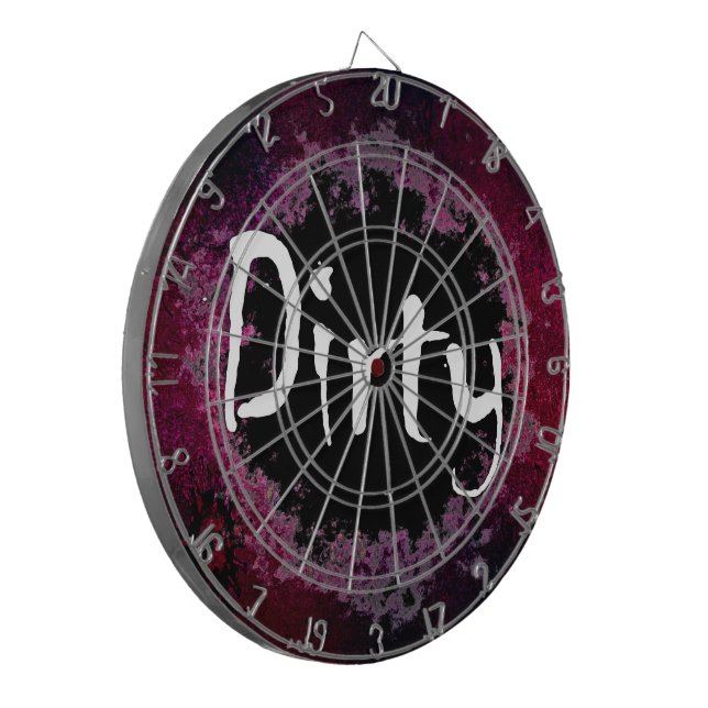 Dirty - dartbord dartboard (Front Left)