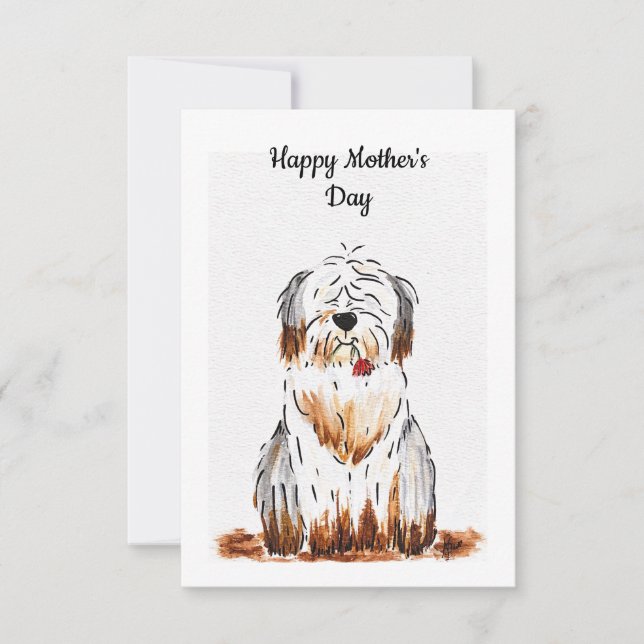 Dirty Dog Mother's Day Card (Front)