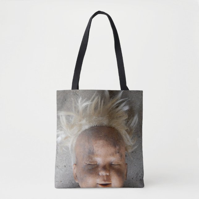 Dirty Doll Face Tote Bag (Front)