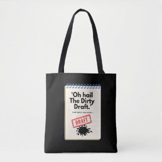 Dirty Draught Chronicles: Notebook Humour for Writ Tote Bag