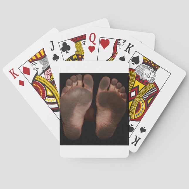 DIRTY FEET PLAYING CARDS (Back)