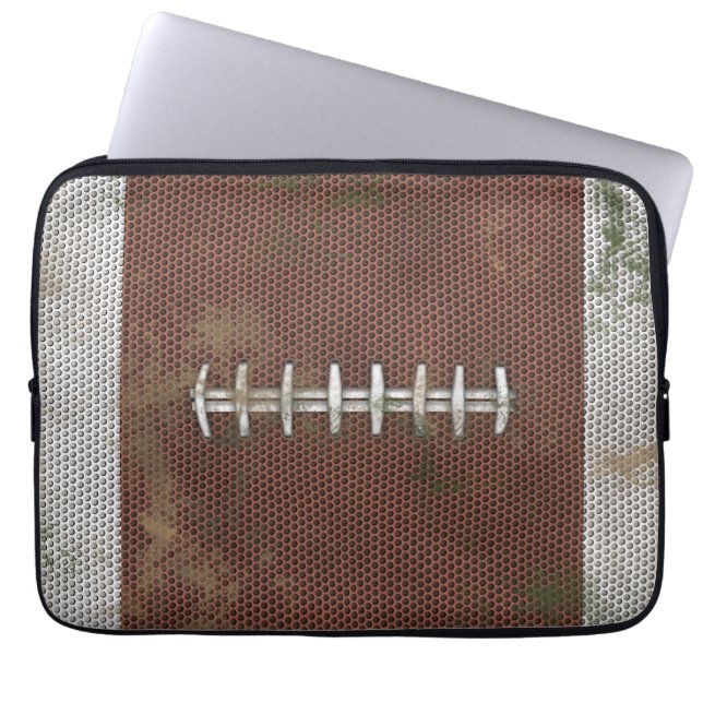 Dirty Football Laptop Sleeve (Front)