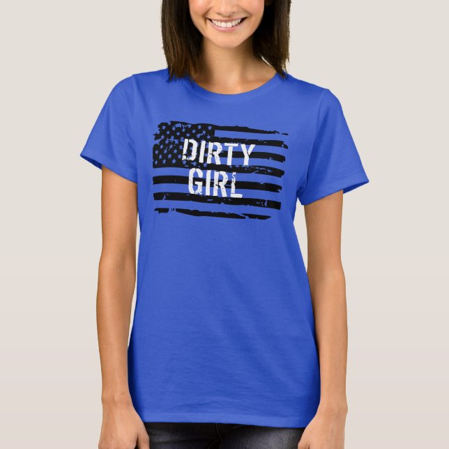 Dirty Girl Mud Run T-Shirt (Front)