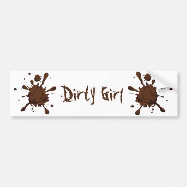 Dirty Girl Thunder_Cove Bumper Sticker (Front)