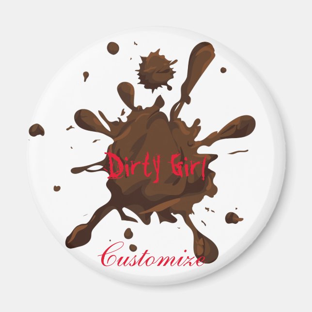 Dirty Girl Thunder_Cove Magnet (Front)