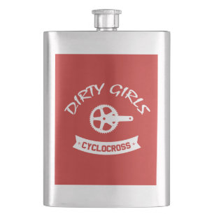 Dirty Girls Cyclocross Hip Flask