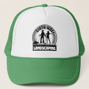Dirty Hoe Landscaping - funny pimp Trucker Hat