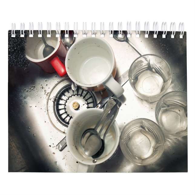 Dirty kitchen sink calendar (Cover)