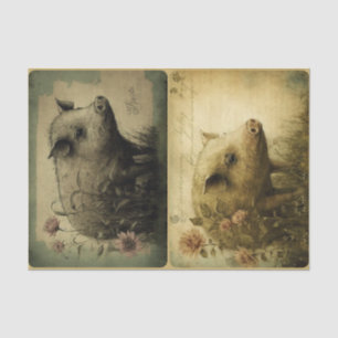 Dirty Little Pigs Tissue Paper