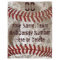 Dirty Look PERSONALIZED Baseball Blanket 3 Sizes