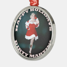 Dirty Martini Christmas Ornament