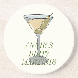 Dirty Martini Coaster