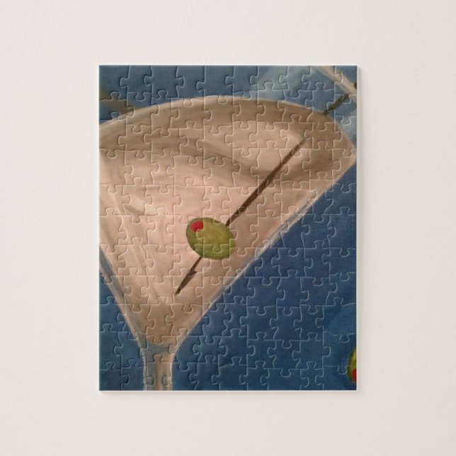 Dirty Martini Jigsaw Puzzle (Vertical)