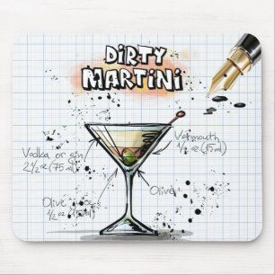 Dirty Martini Mouse Mat