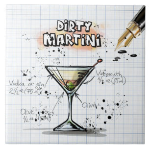 Dirty Martini Tile