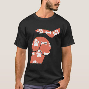Dirty Mind Dog A Funny Dog Adult Humour T-Shirt