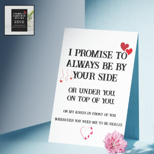 Dirty Naughty Anniversary Card for Him – Funny & S