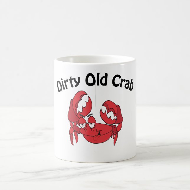 Dirty Old Crab Coffee Mug (Center)
