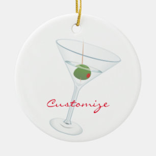 Dirty Olive Martini Thunder_Cove Ceramic Tree Decoration