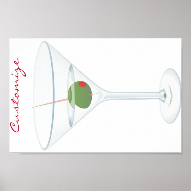 Dirty Olive Martini Thunder_Cove Poster (Front)