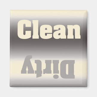 Dirty or Clean Dishwasher Magnet - Gradient