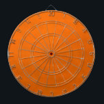 Dirty Orange Dartboard<br><div class="desc">A dingy,  distressed orange colour</div>