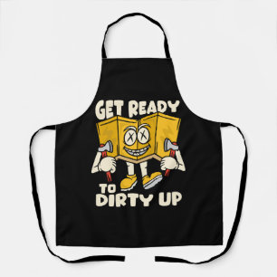 Dirty outdoor - camping funny apron