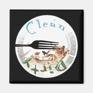 Dirty Plate Dishwasher Magnet