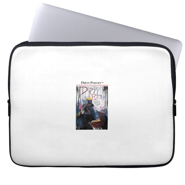 DIRTY POETRY Laptop Sleeve (Front)