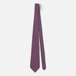 Dirty Purple (solid colour)  Tie