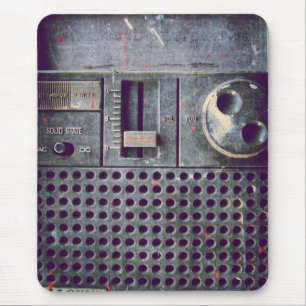 Dirty radio mouse mat